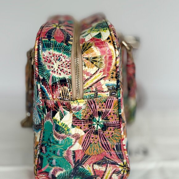 Brahmin Marissa Desert Bloom w/ Veronica Mineral Blue wallet - Picture 5 of 7